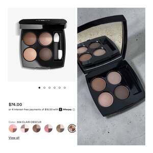 Chanel LES 4 OMBRES Multi-Effect Quadra Eyeshadow - 308 Clair-Obscur. NIB!